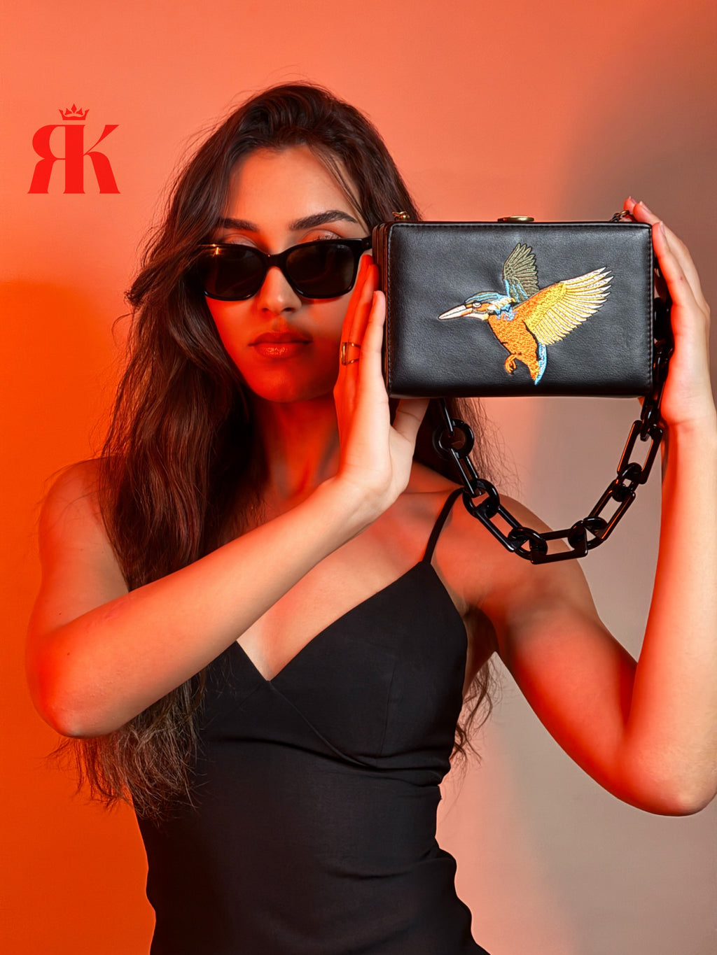 Bulaggi Kingfisher bo black shoulder bag