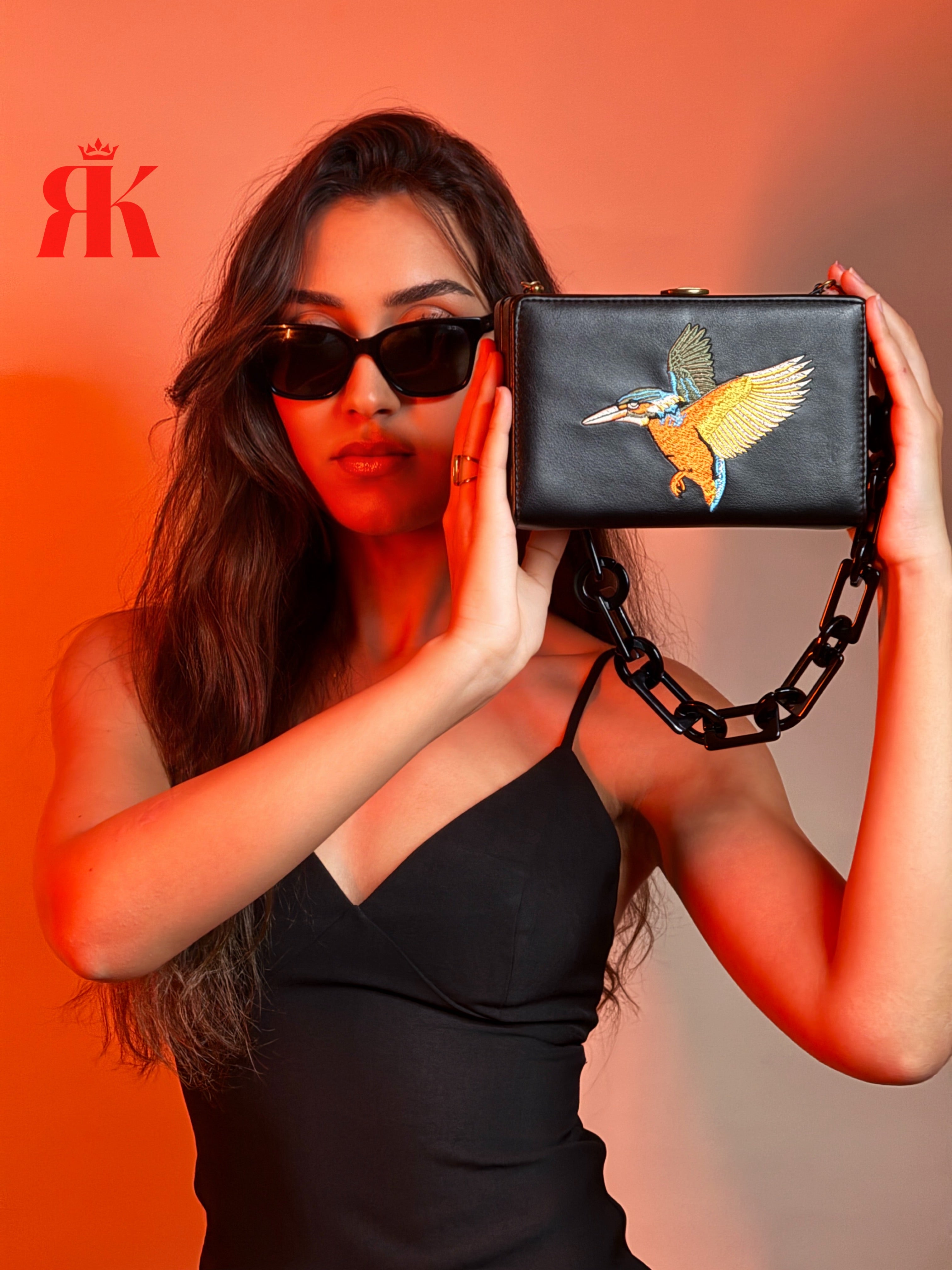 Bulaggi Kingfisher bo black shoulder bag