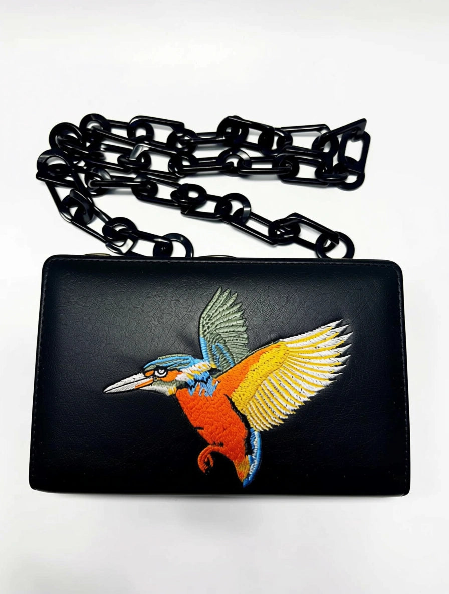 Bulaggi Kingfisher bo black shoulder bag